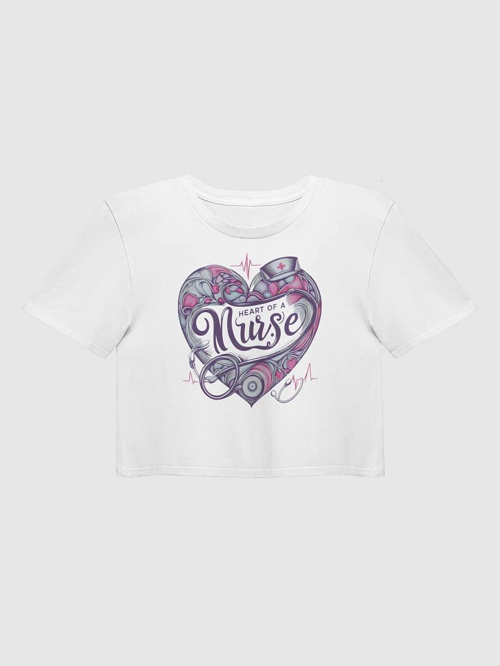 Nurse's Heart Premium Crop Top product image (3)
