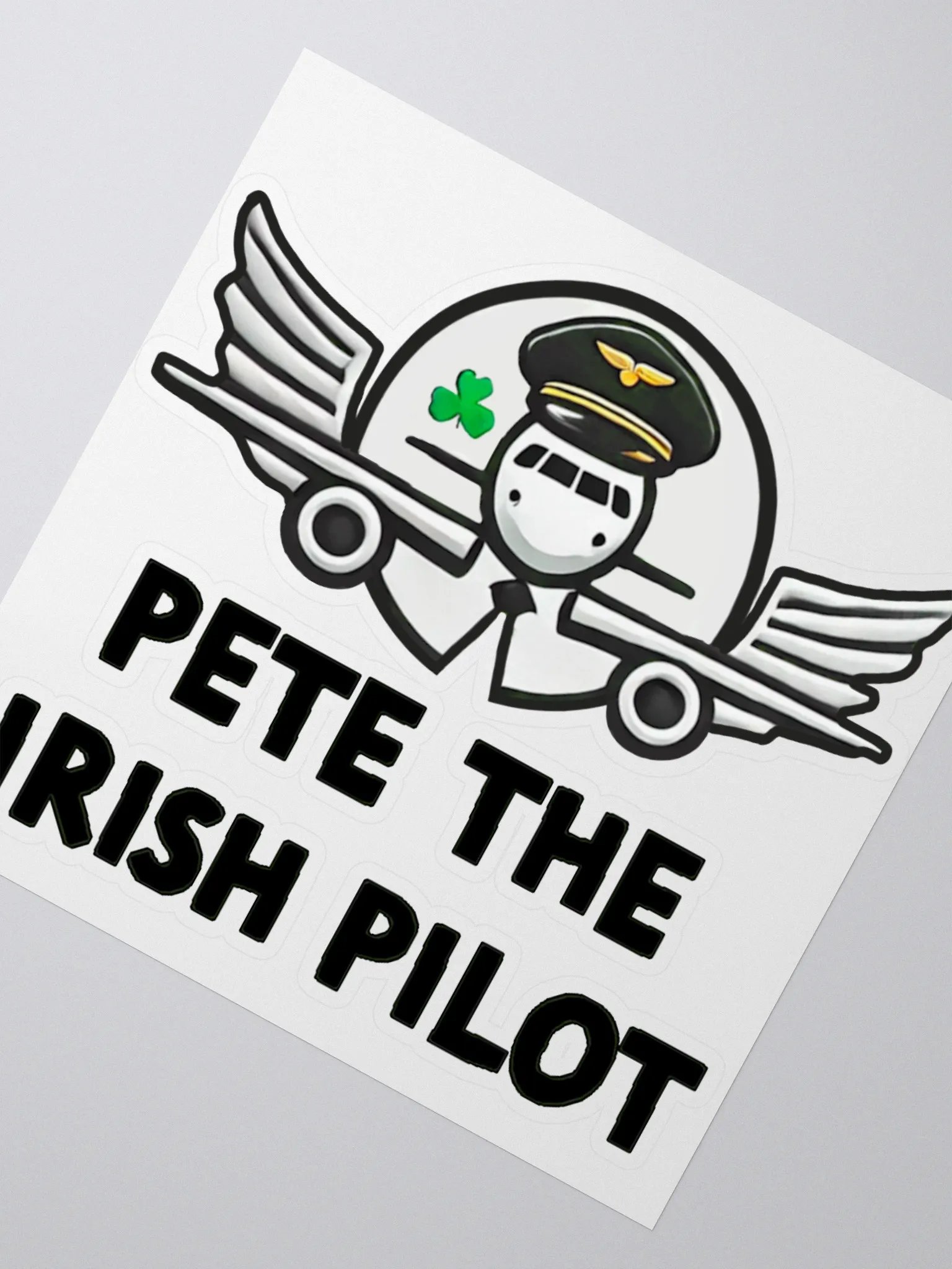 Logo Black Stickers product image (2)