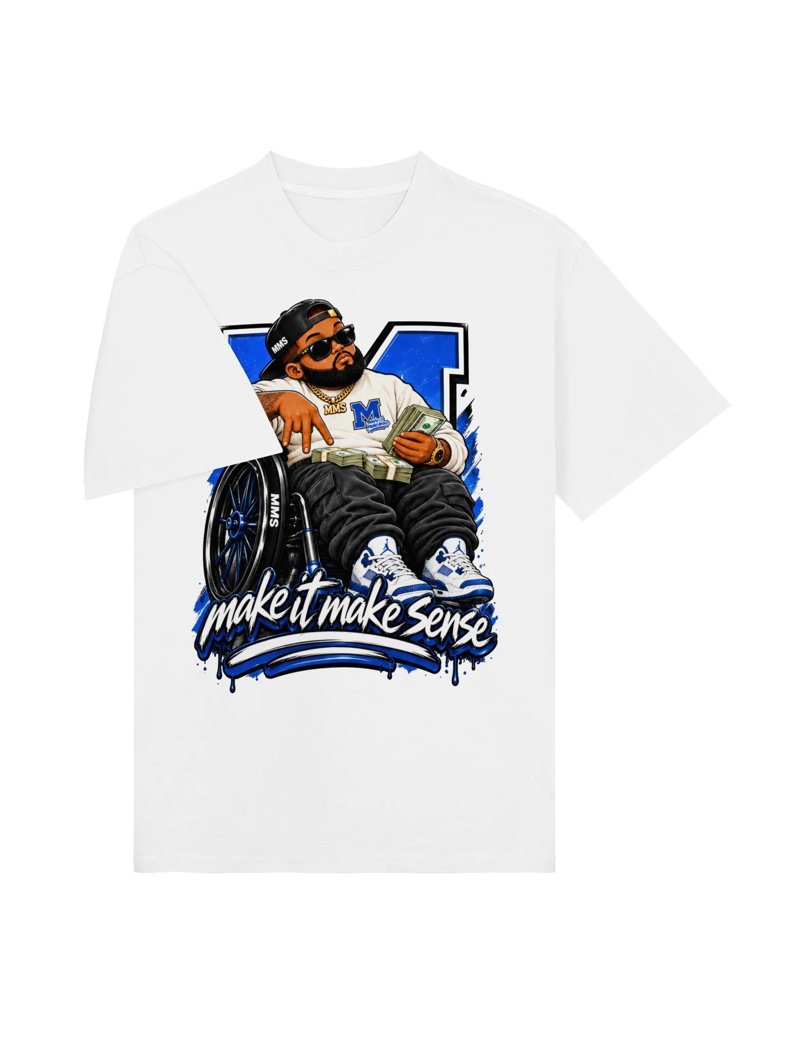 Make It Make Sense Cash Crew Tee product image (3)