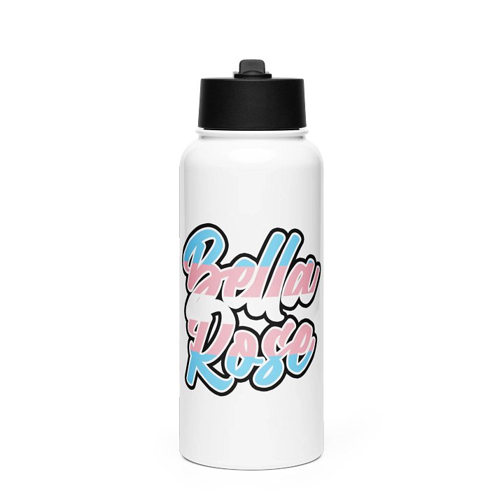 Bella Rose Trans Pride Water Bottle product image (1)