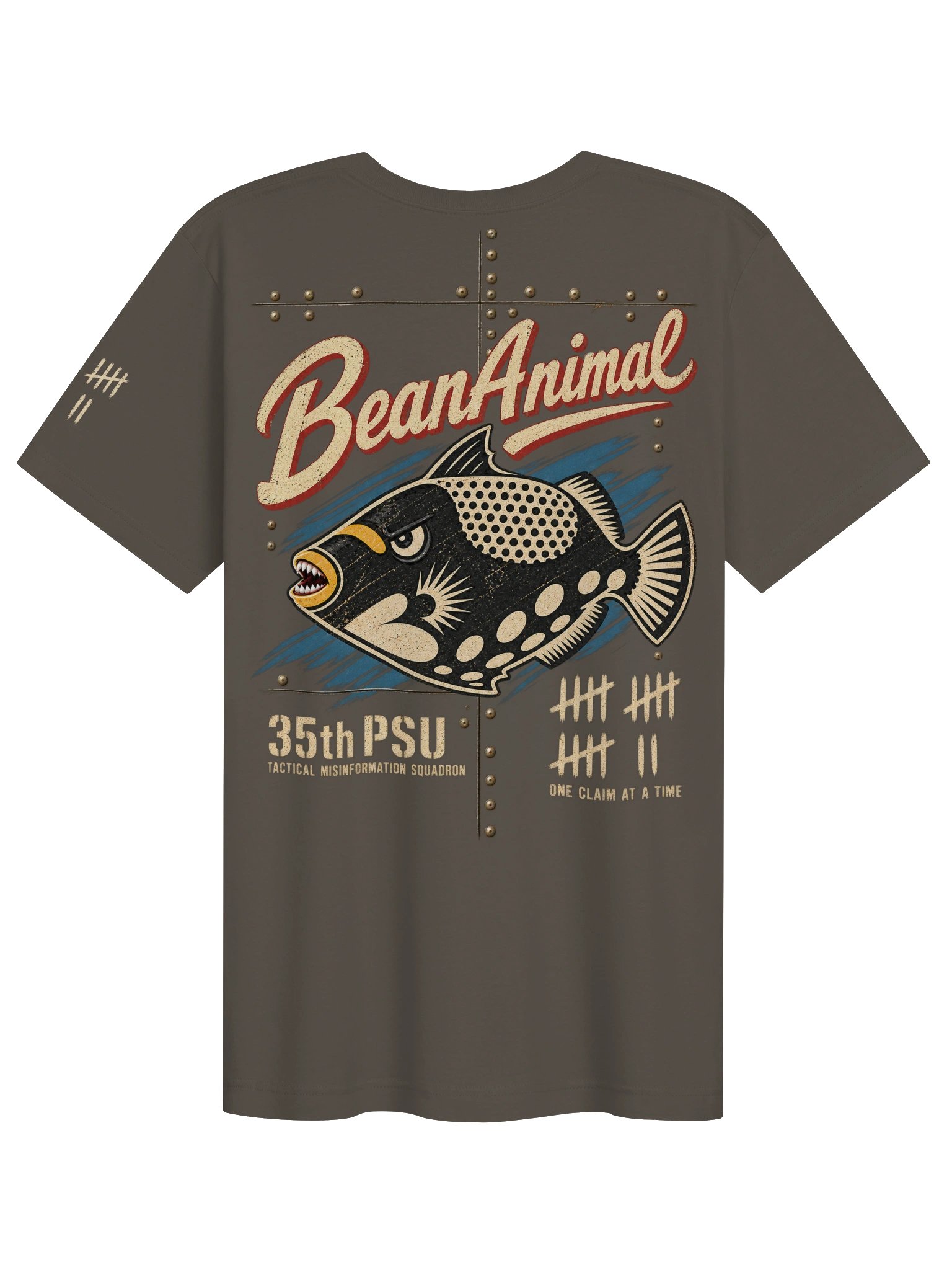 BeanAnimal 35th PSU Tactical Misinformation Squadron Tee product image (12)