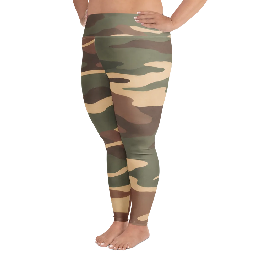 Untamed Terrain — Plus Size Women’s Yoga Pants product image (6)