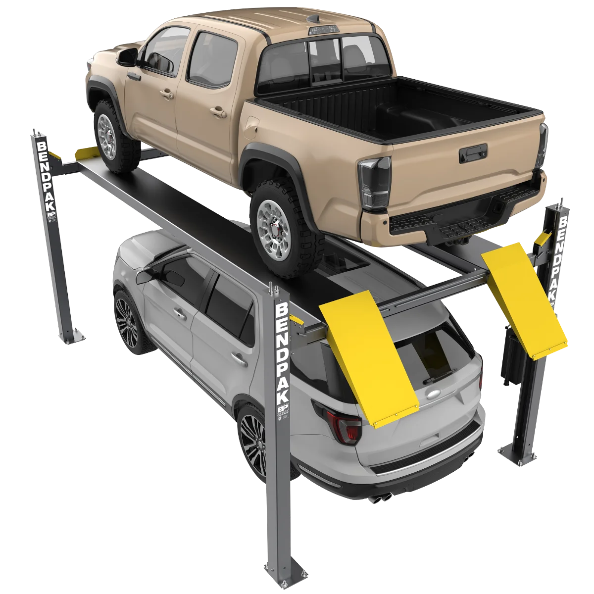 BendPak HD-9EWT Four-Post Car Lift - 9,000-Lb Capacity - Extra-Wide / High Lift product image (6)
