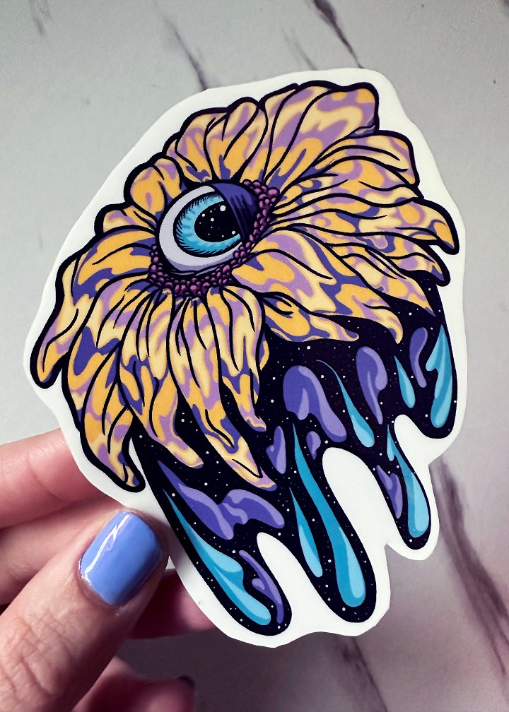 Space Flower Sticker product image (2)