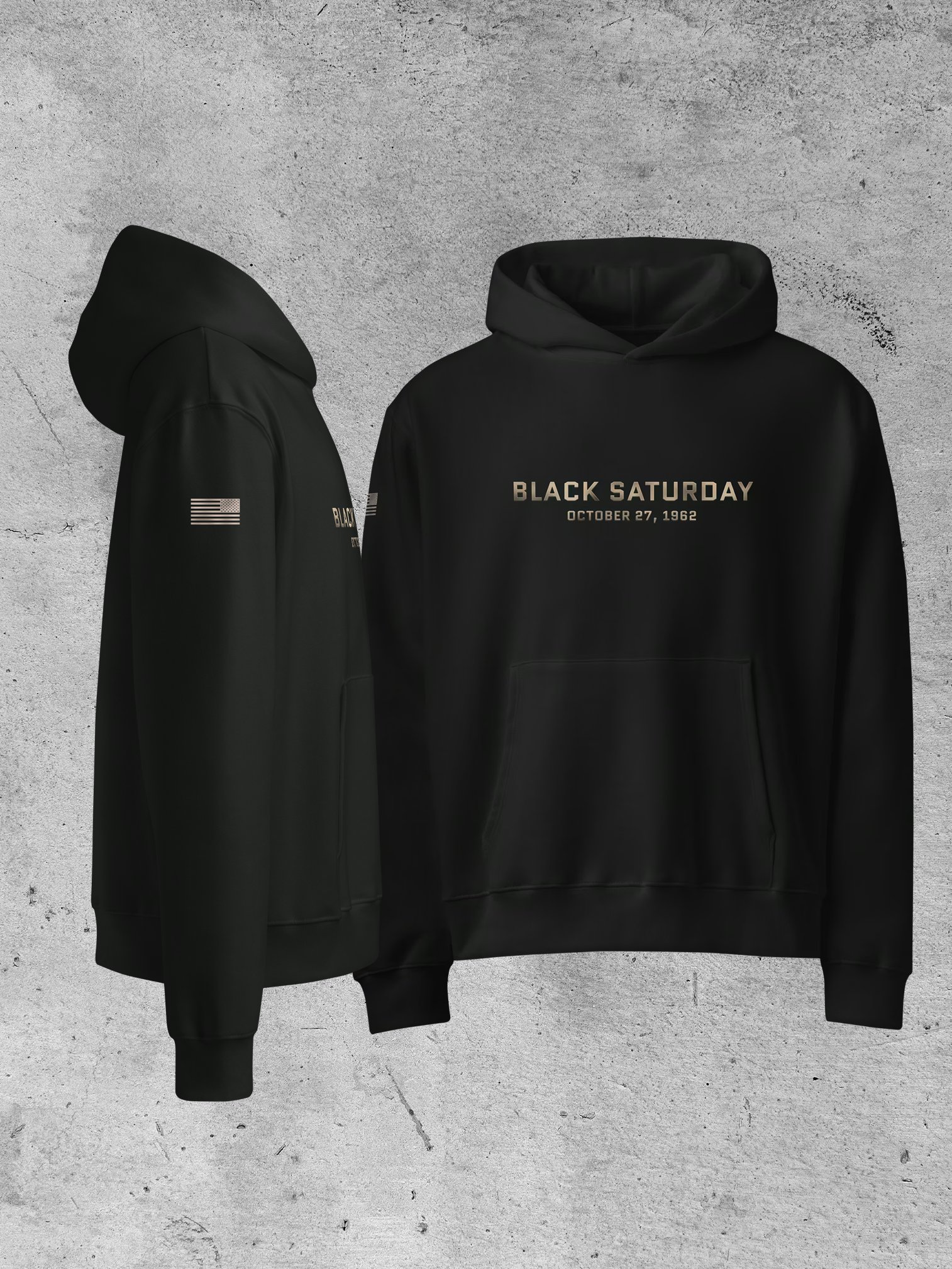 Black Saturday Hoodie Print product image (1)