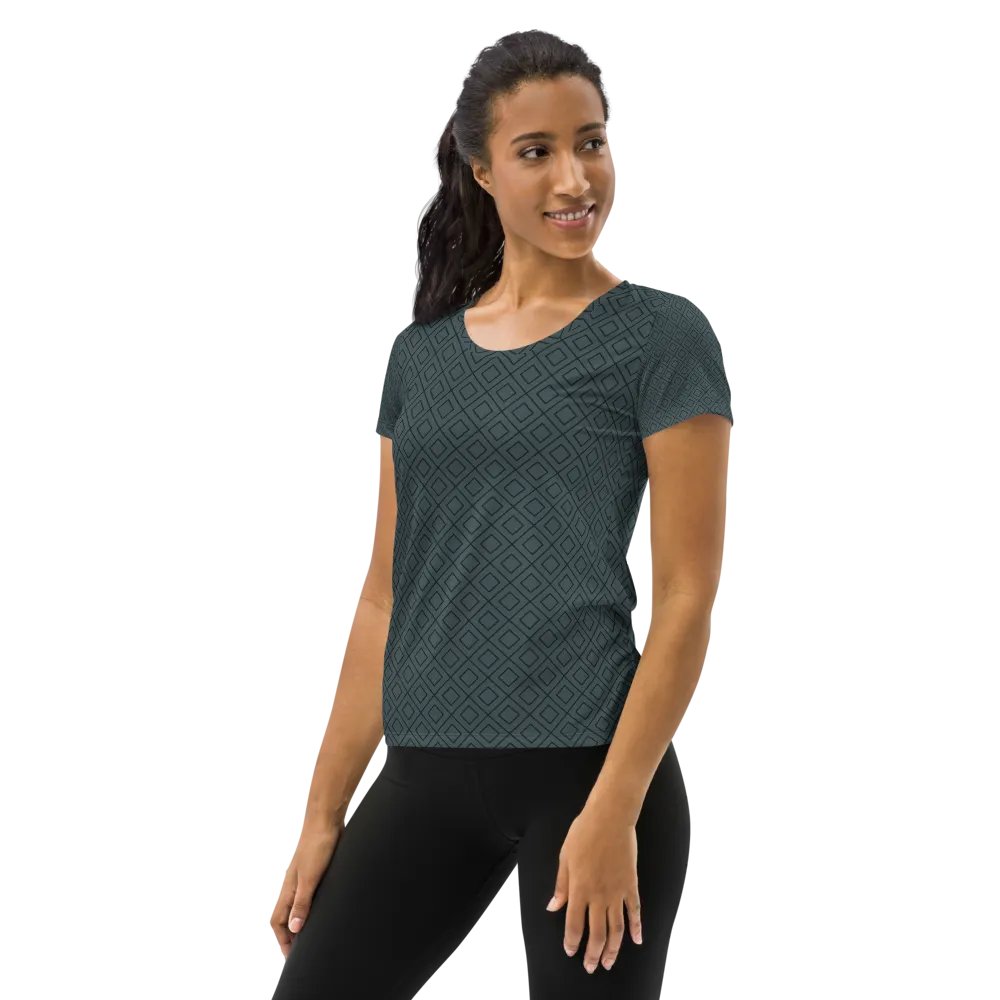 All-Over Print Women's Athletic T-Shirt product image (3)