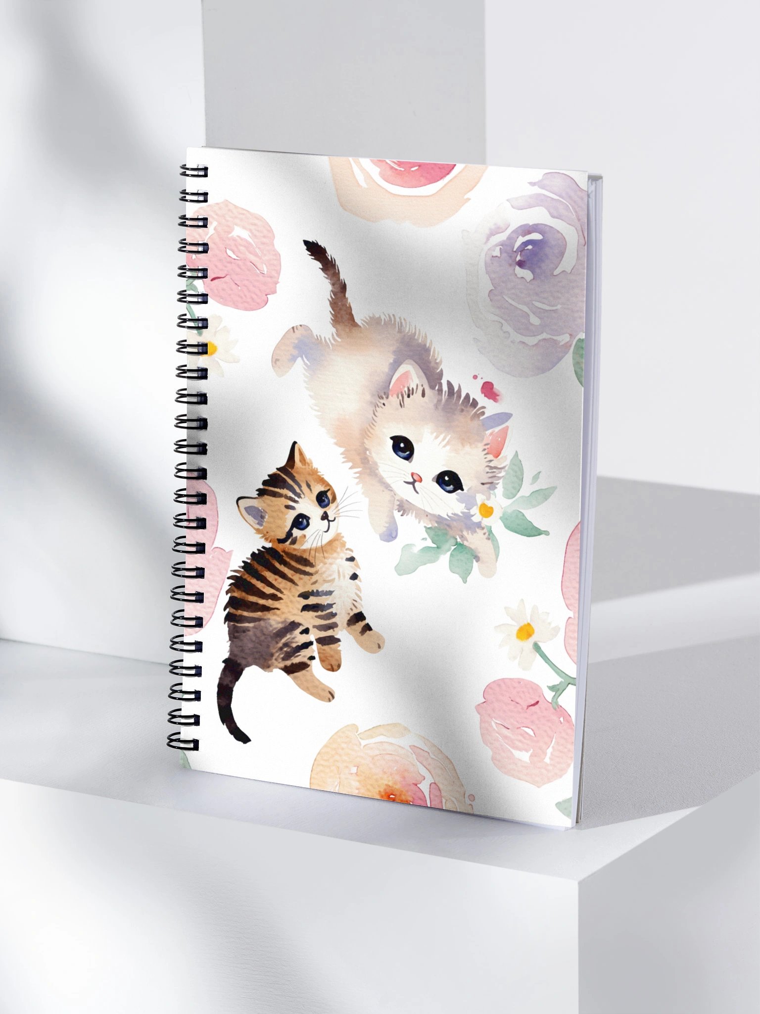 Whimsical Kittens Spiral Notebook product image (4)