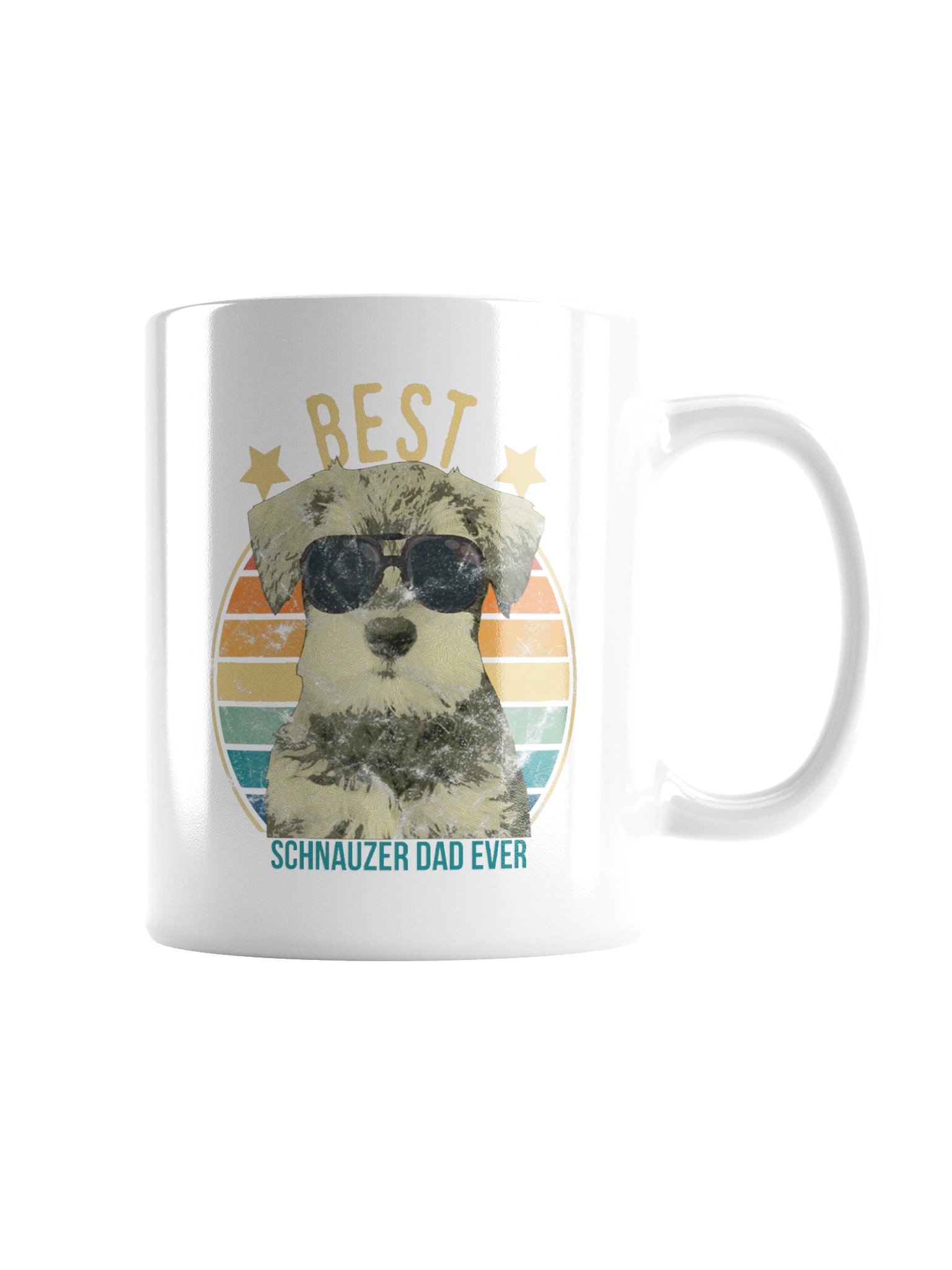 Best Schnauzer Dad Ever Coffee Mug product image (4)
