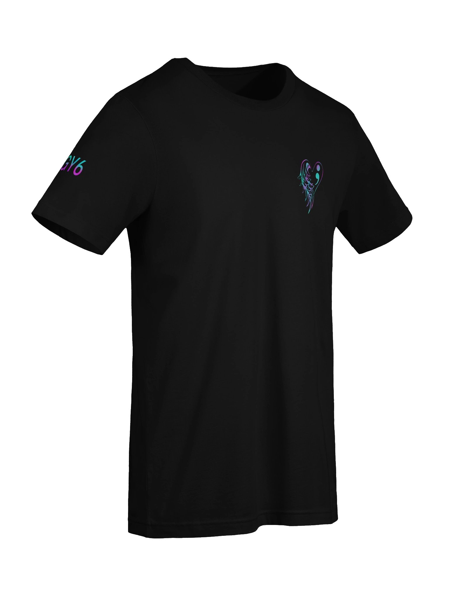 Neon Winged Heart Tee product image (37)