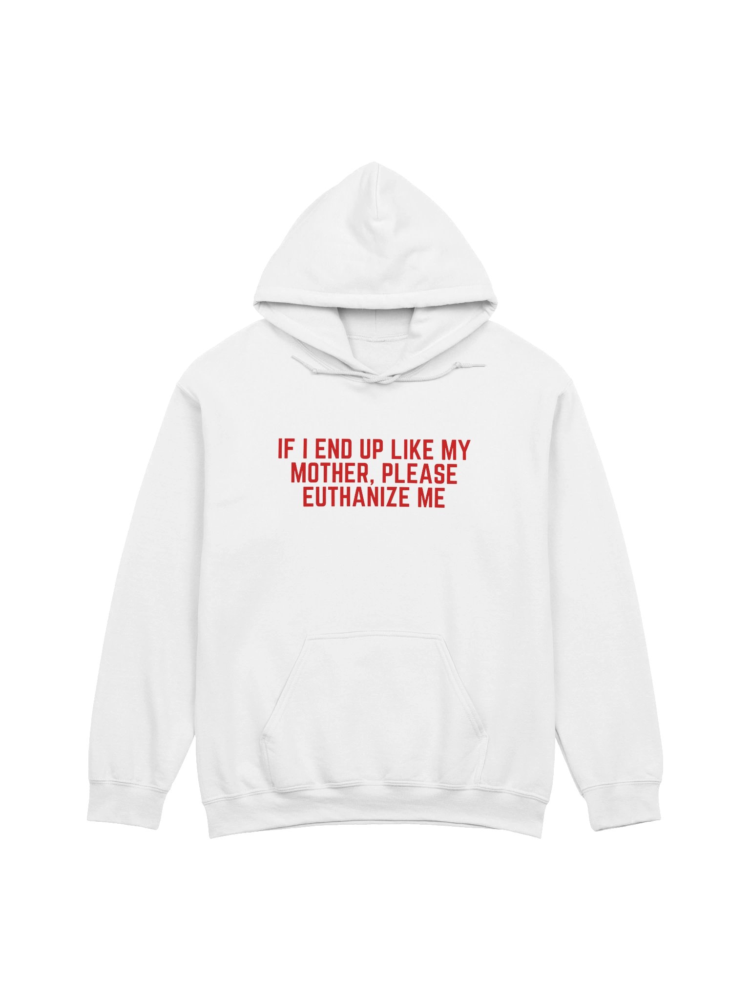 If I End Up Like My Mother, Please Euthanize Me Hoodie product image (1)