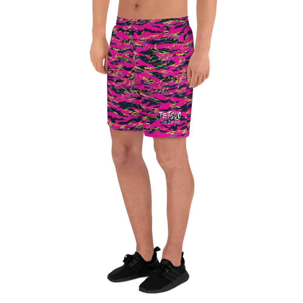 Pink Camo Athletic Shorts product image (8)