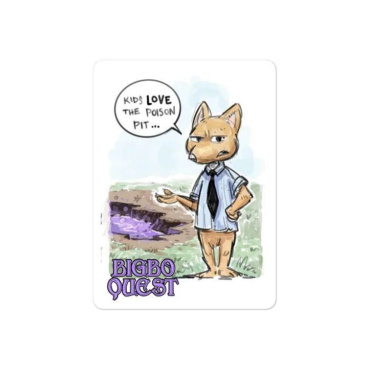 Mitts Poison Pit Sticker [Bigbo Quest] product image (2)