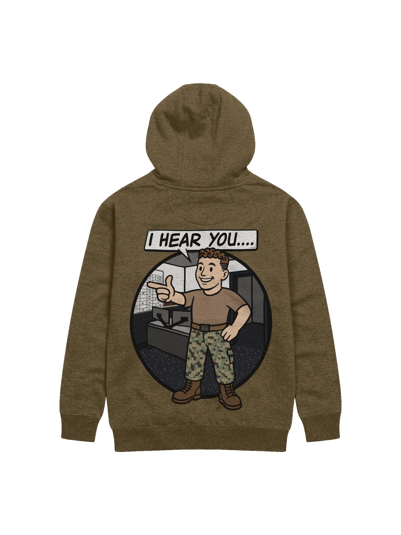 "I HEAR YOU" Hoodie product image (1)