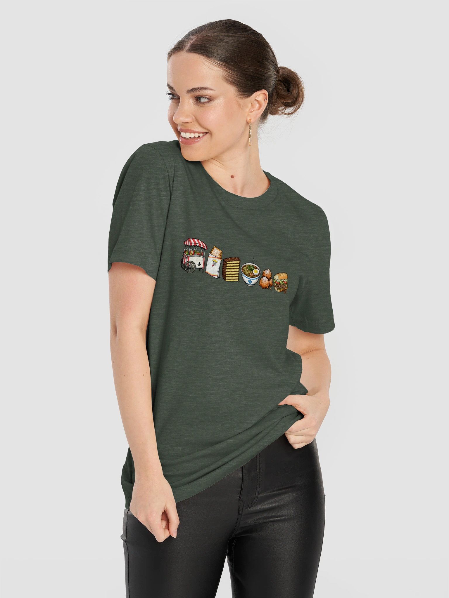 New Orleans Foods T-Shirt | Six Good Things product image (2)