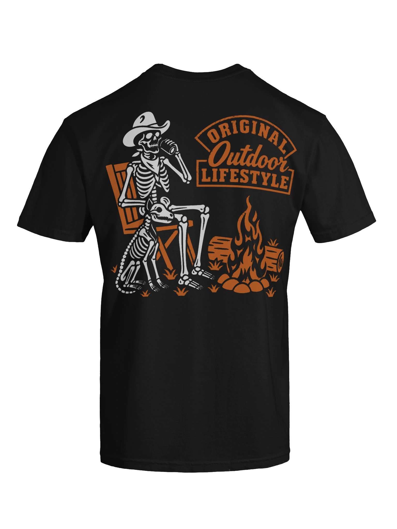 Original Outdoor Lifestyle Cowboy Skeleton Shirt product image (1)
