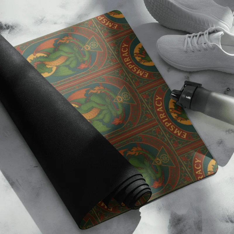 🐉✨ THE EMSPIRACY MEDITATION MAT FIND YOUR FLAME ✨🐉 product image (1)