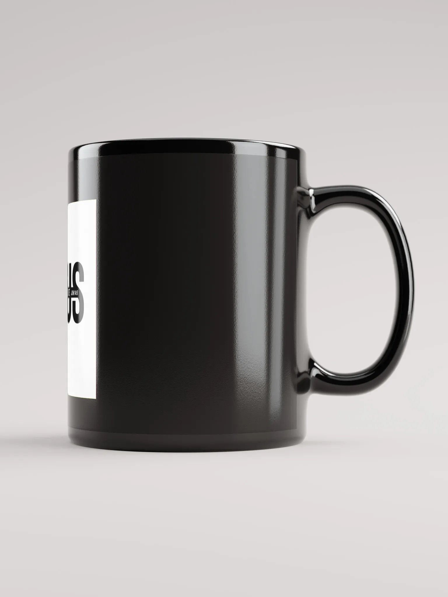 Divine Truth Black Mug product image (1)