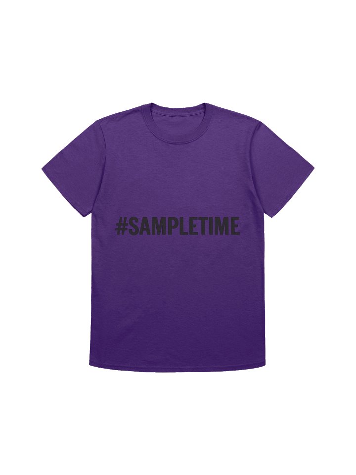 Bold #SAMPLETIME Unisex T-Shirt product image (6)