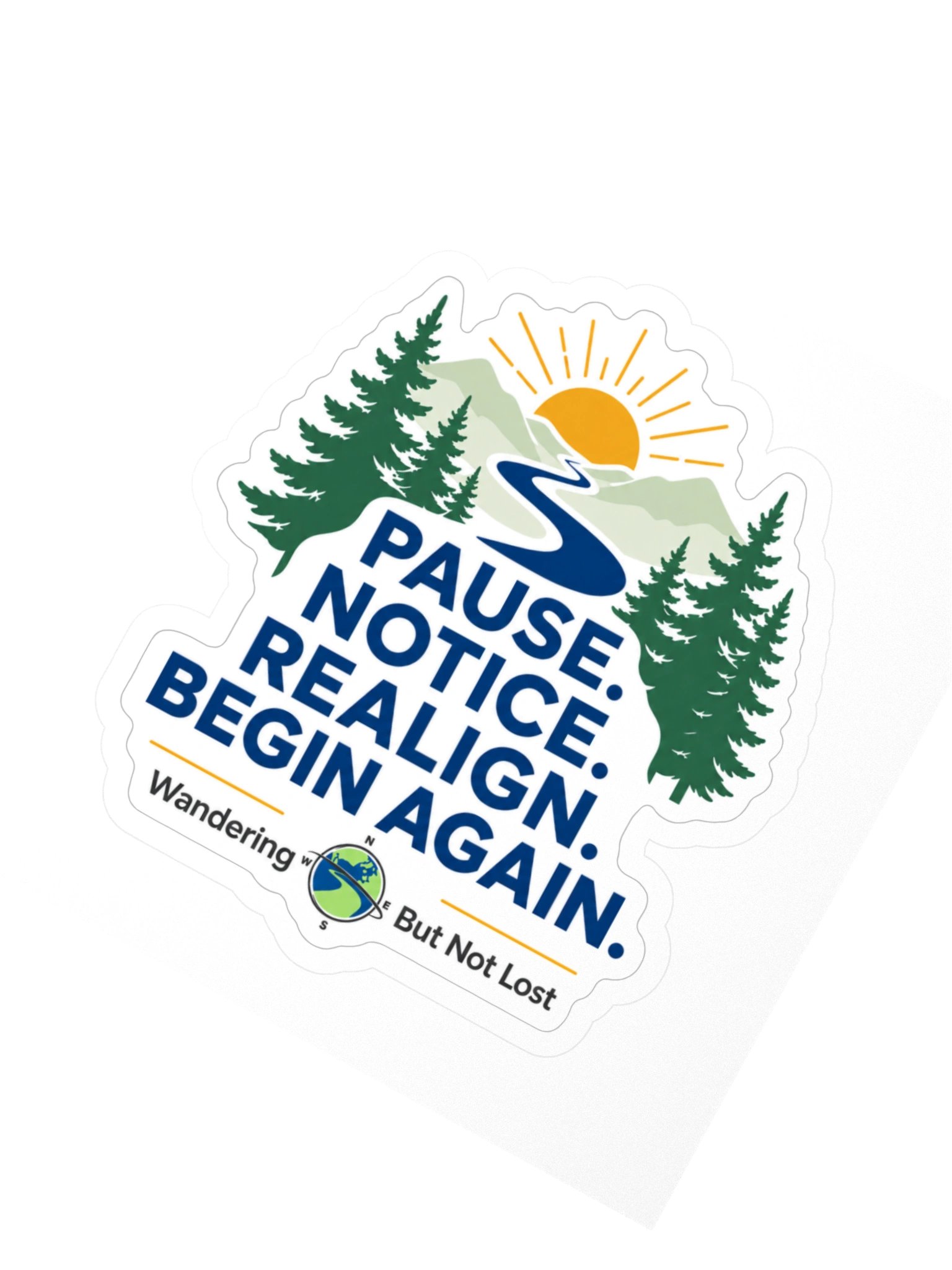 Begin Again Sticker product image (2)
