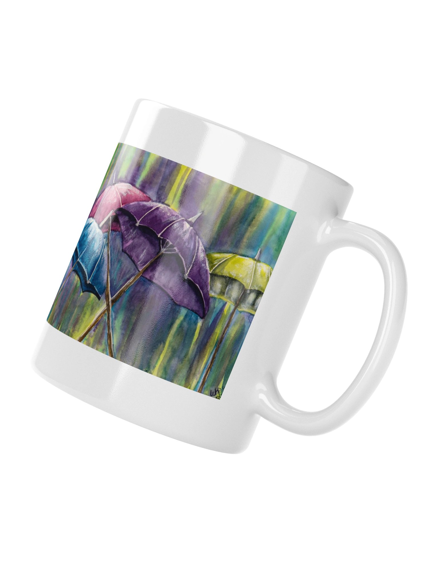 Brightbrella White Glossy Mug product image (4)