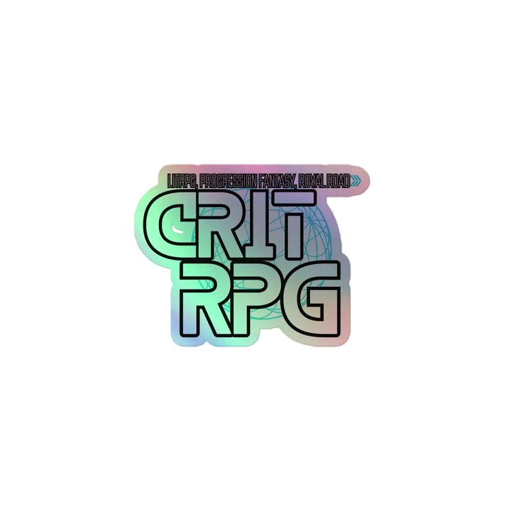 CritRPG Holo Sticker! product image (1)