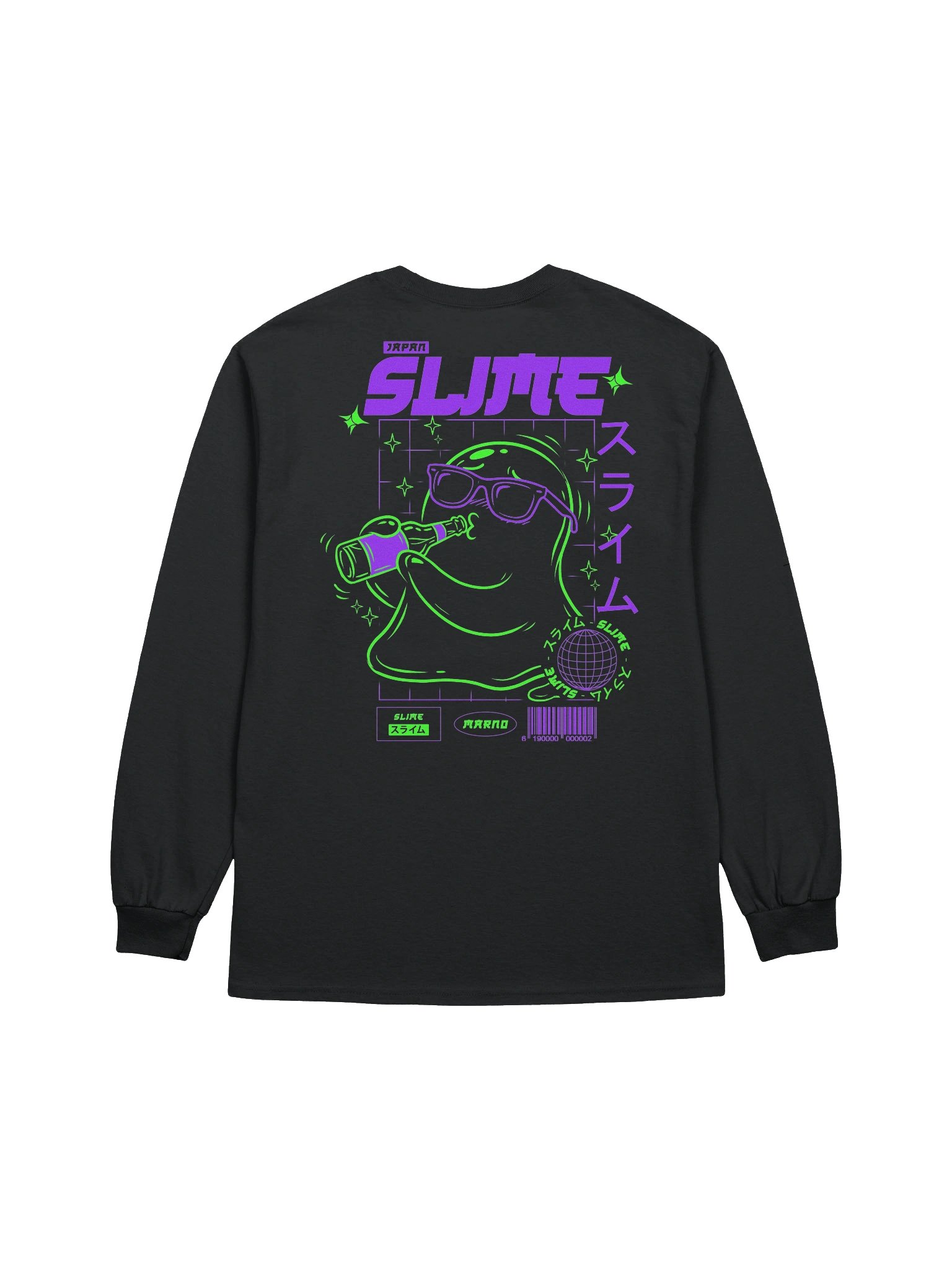 Lil Slime Japanese Long Sleeve Tee product image (8)