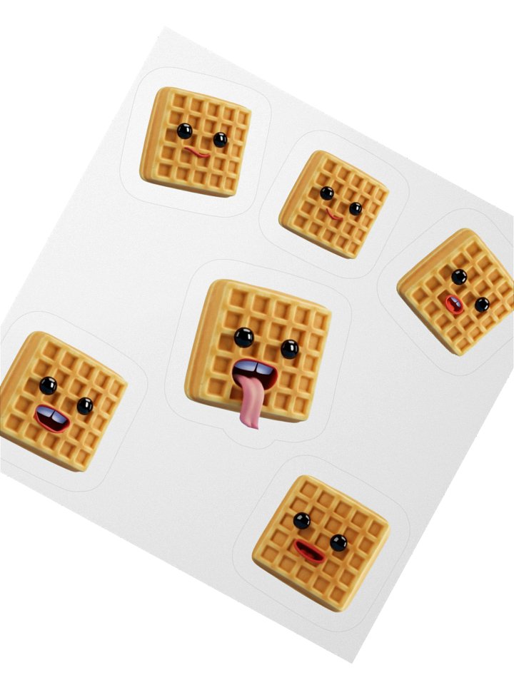 WAFFLŌN Sticker Assortment product image (5)
