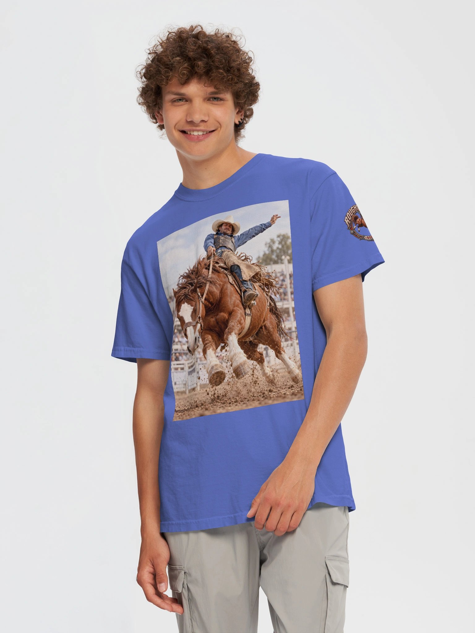 Saddle Bronc Rider T-Shirt | ROUGHSTOCK RODEO™ product image (133)