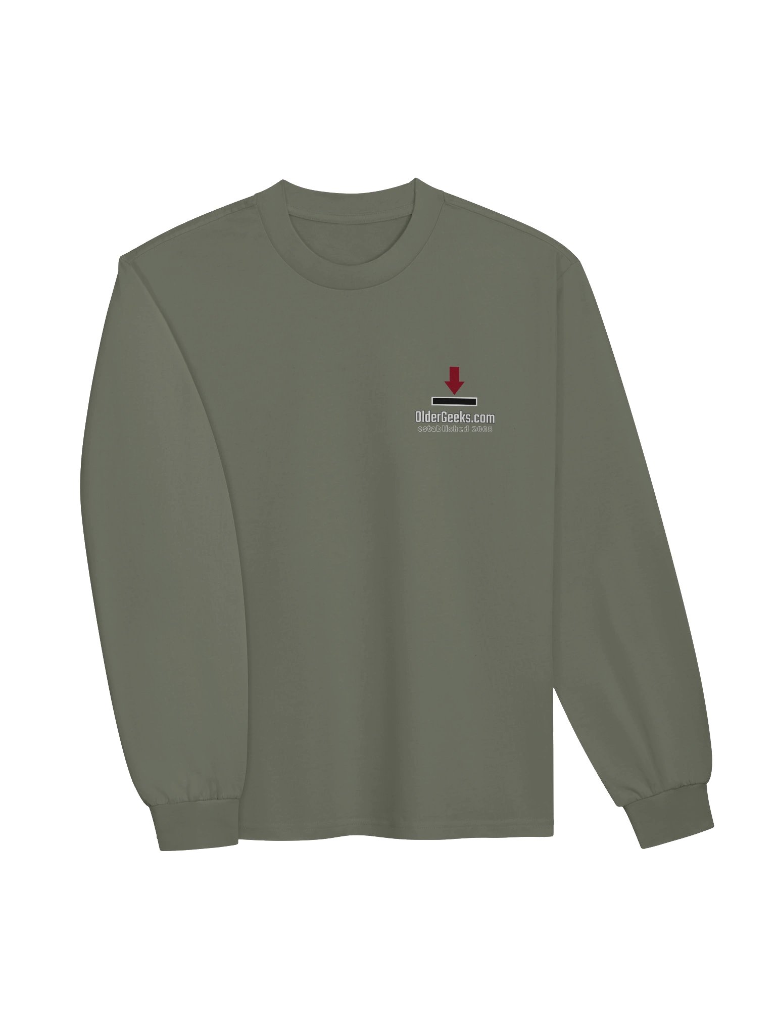 OlderGeeks Long sleeve Arrow logo product image (3)