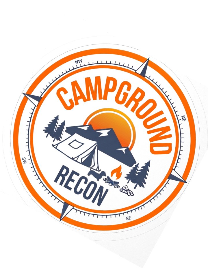 Campground Recon Sticker - Tent Logo product image (2)