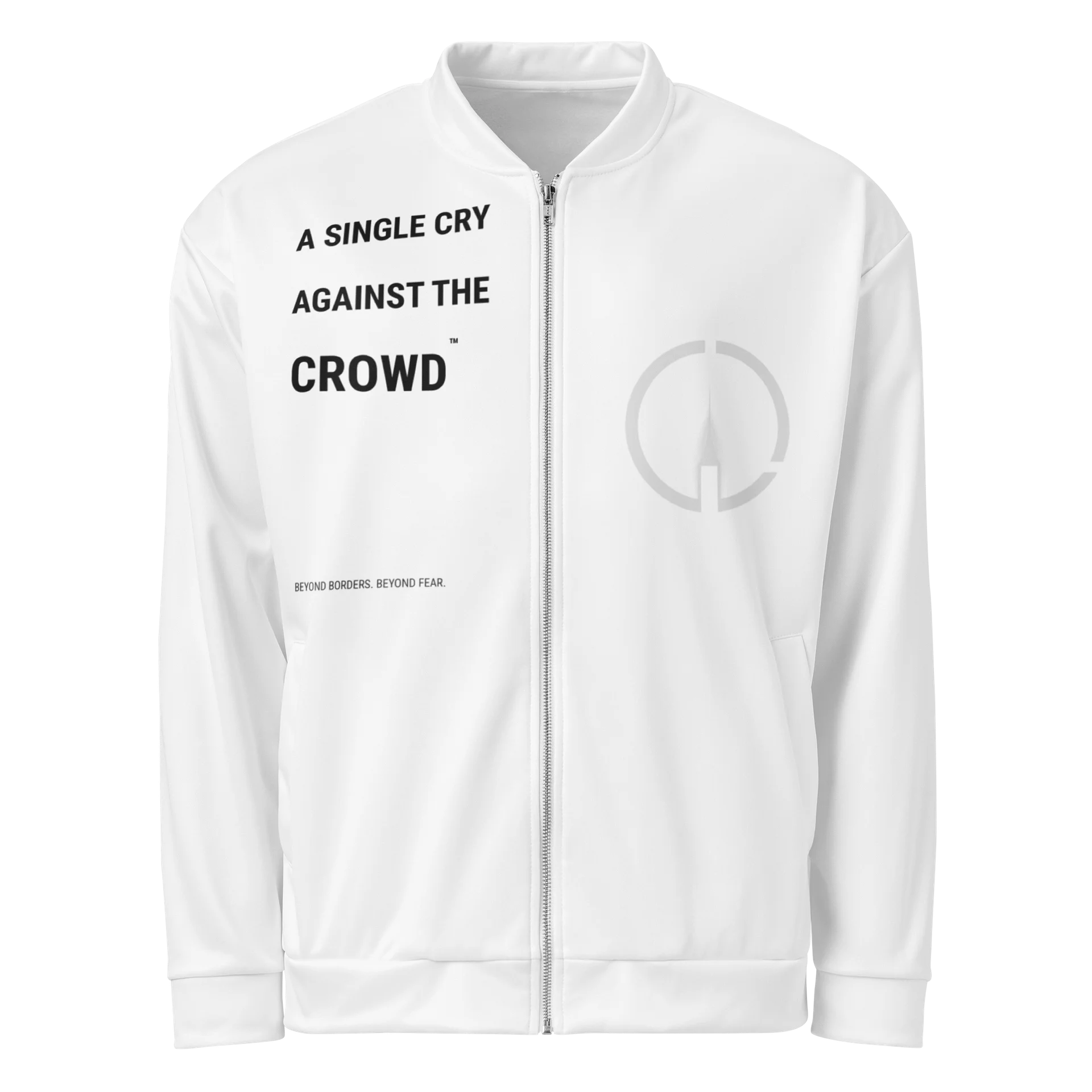 A Single Cry Against the Crowd™ Hero Bomber Jacket product image (1)