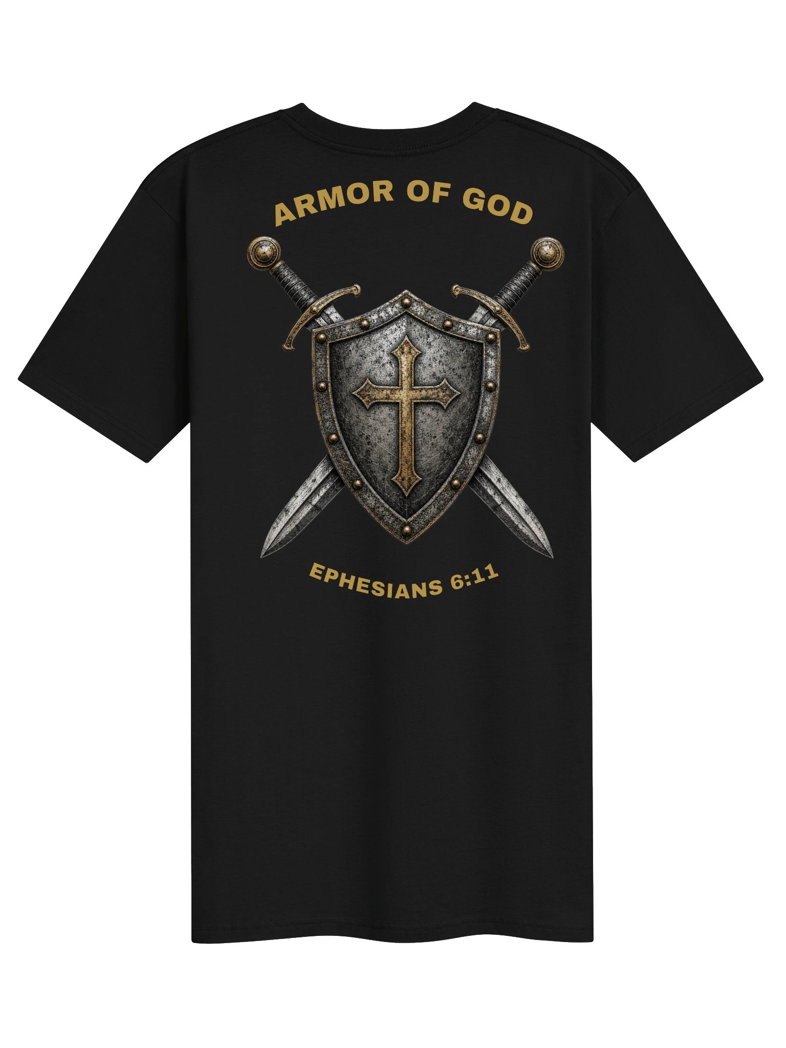 Armor of God Heavyweight Tee | Ephesians 6:11 Christian Streetwear product image (4)