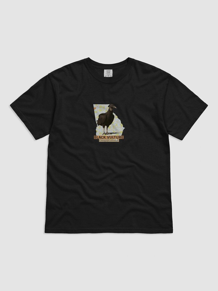 Georgia Black Vulture Map T-Shirt product image (3)