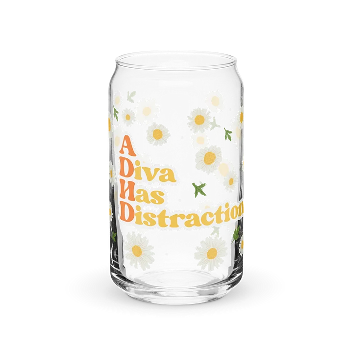 A Diva Has Distractions Glass product image (2)