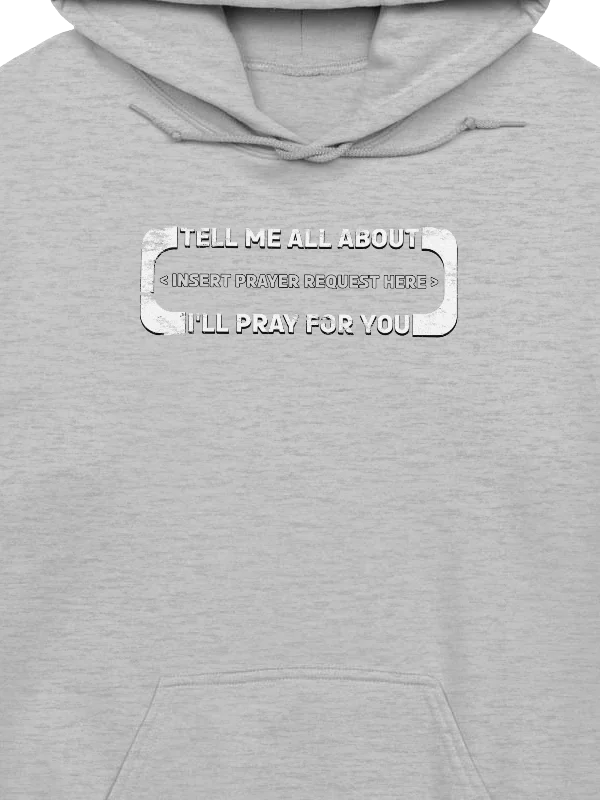 Insert Prayer Request Here Hoodie product image (2)