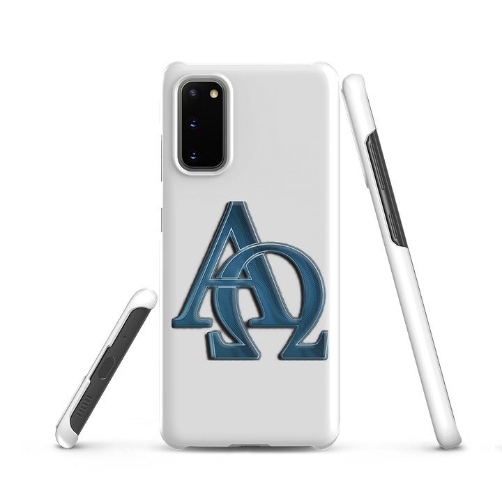 Alpha Omega symbol in teal Snap Case product image (4)