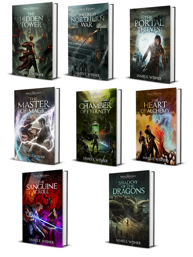 The Portal Wars Saga Hardcovers
