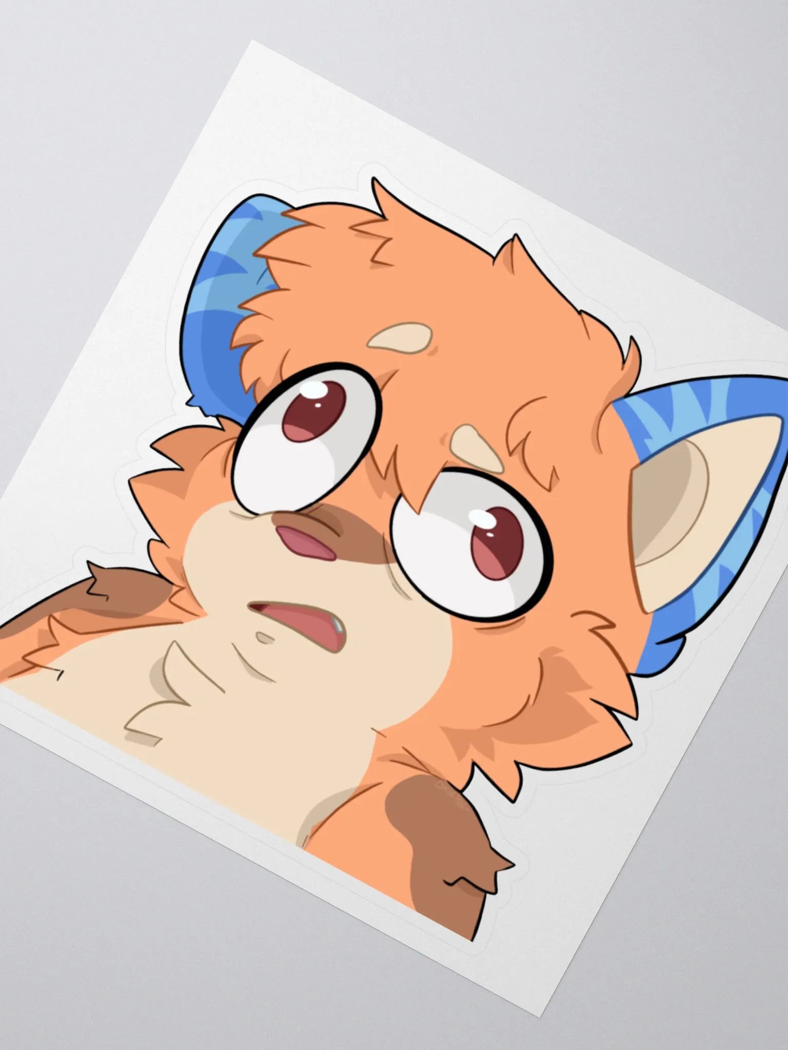 Confused Fluff Stickers product image (2)