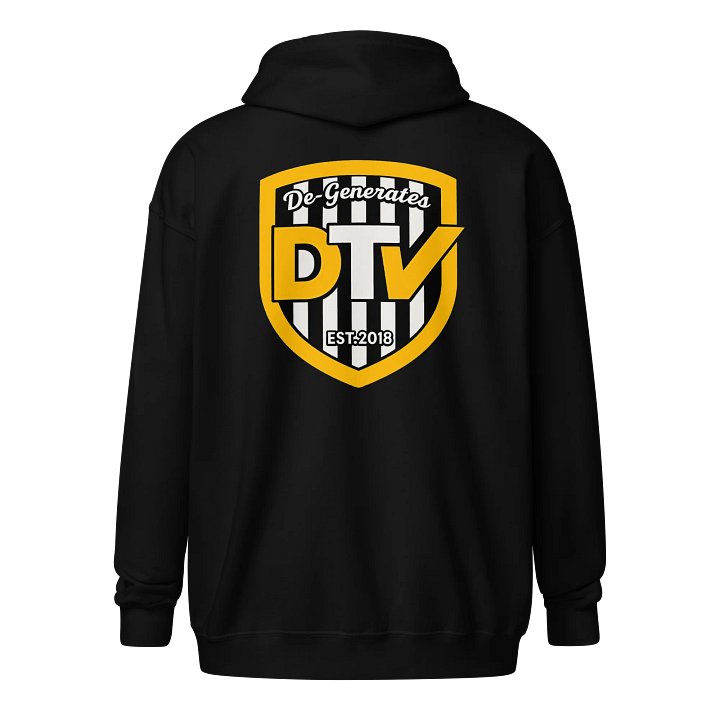 DTV...TV Logo & De-Gen Logo - Zip Hoodie product image (2)