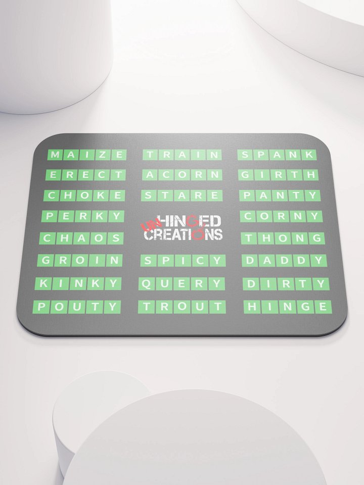 Multi Word Mousepad - Dark product image (1)