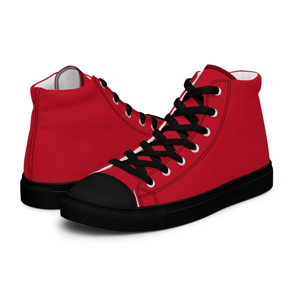 Women's High Tops - Red product image (10)