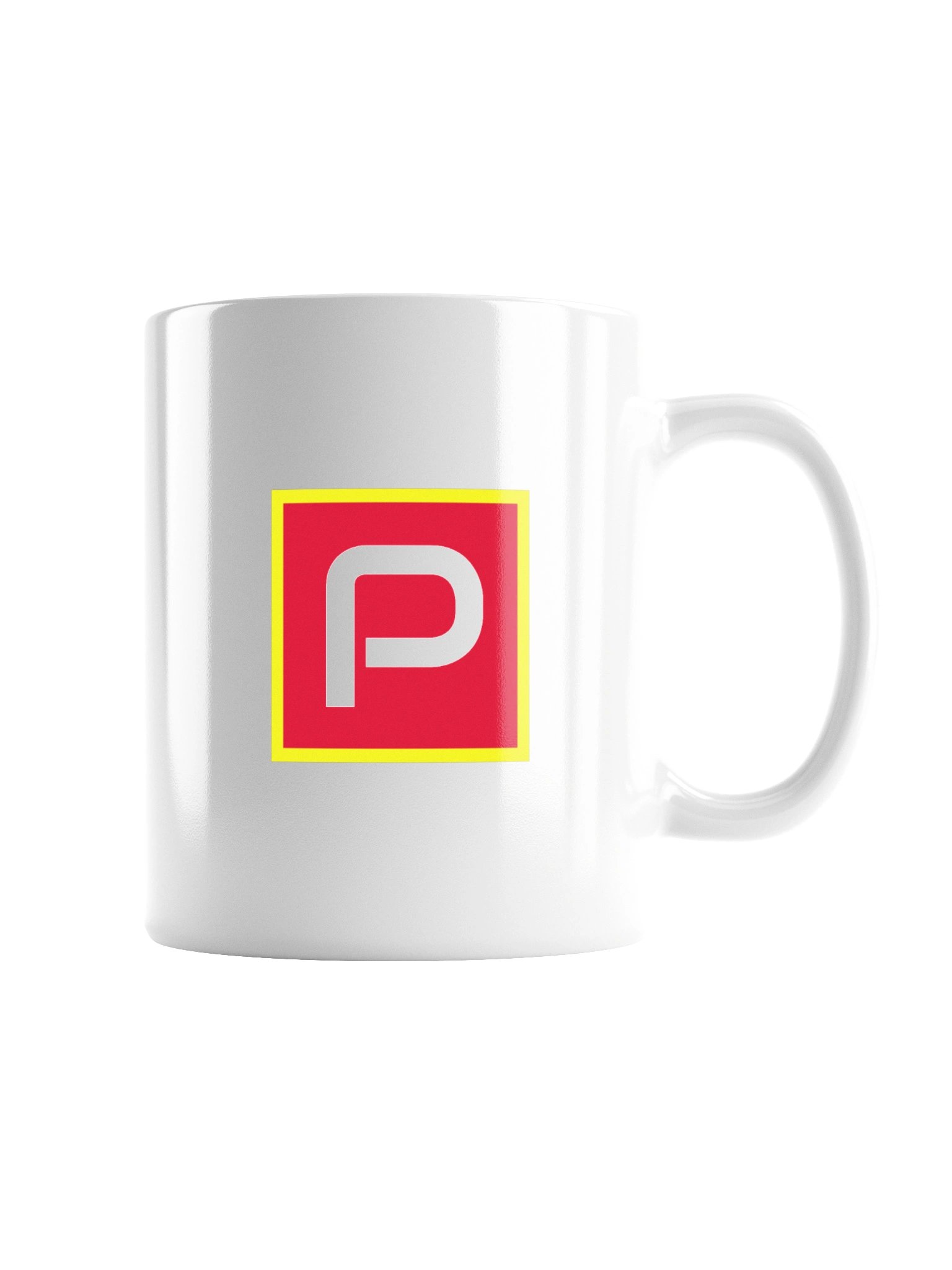 PIBRY White Glossy Mug product image (9)