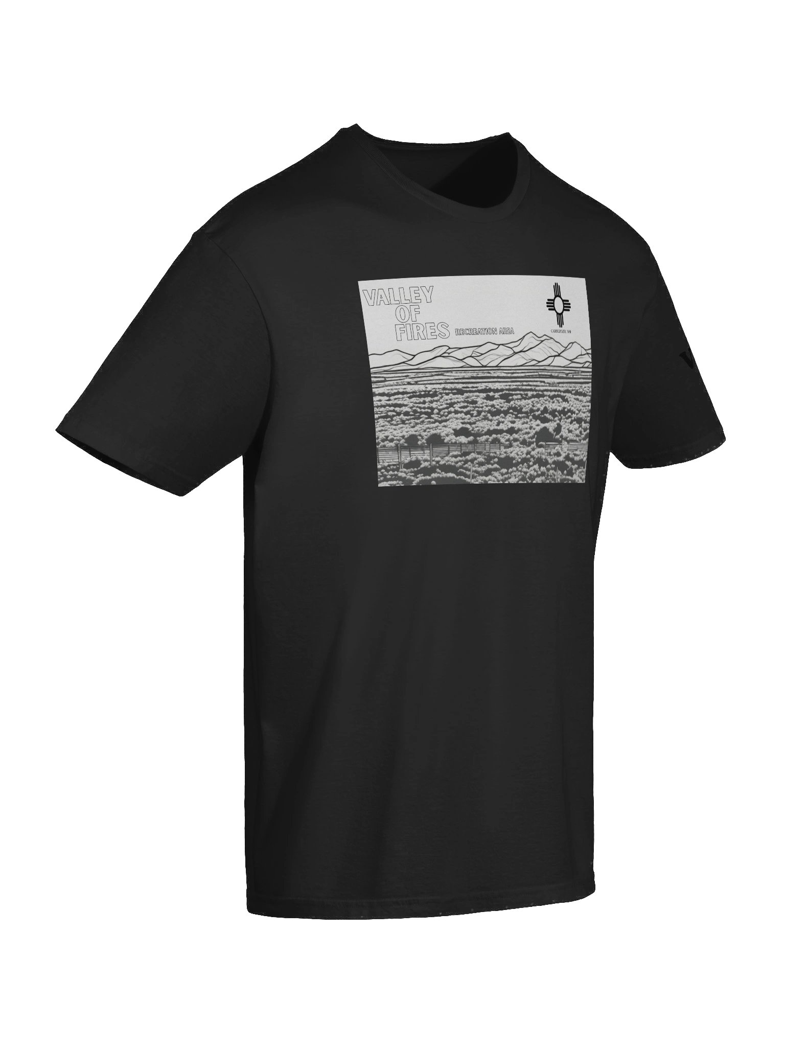 Black & White Malpais Comfort Unisex Tee product image (145)