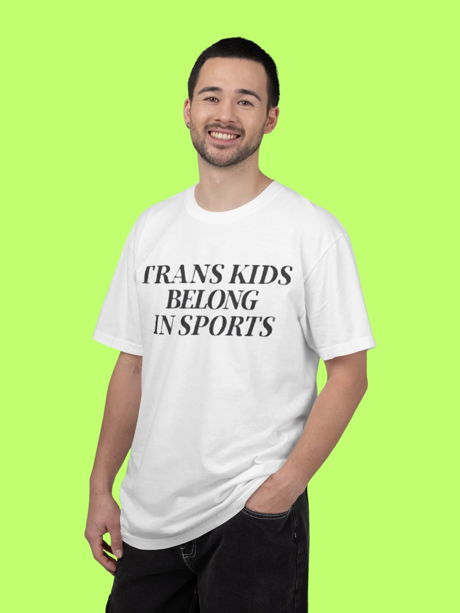 Trans Kids Belong In Sports Shirt product image (151)