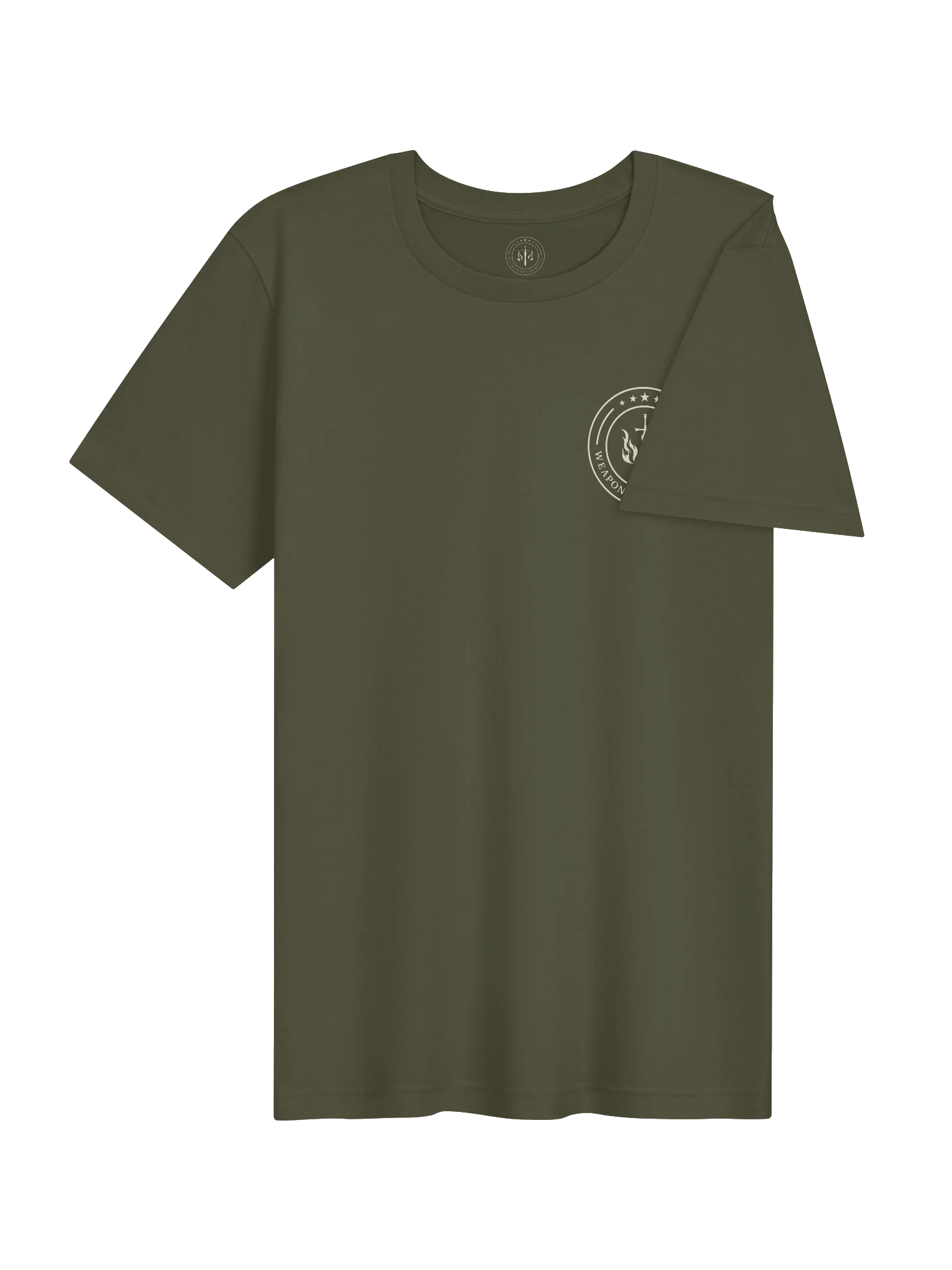 WW “Not On Our Watch” Tee in Army Green product image (4)