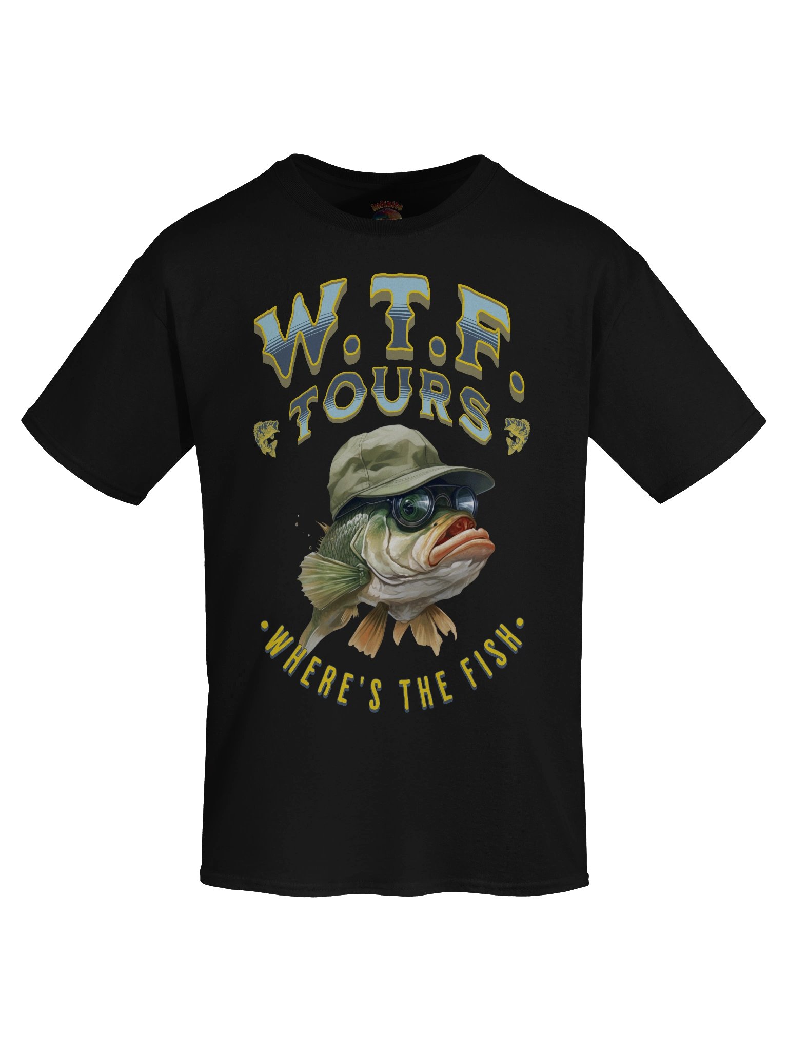 WHERE'S THE FISH TOURS T-SHIRT product image (75)