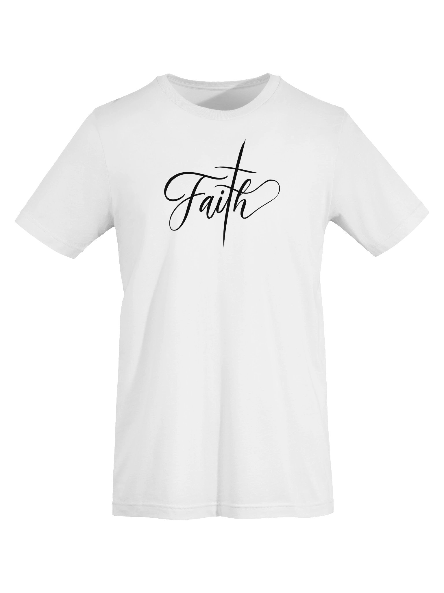 Faith Cross Symbol Graphic T-Shirt | Unisex Bible Verse Tee product image (5)