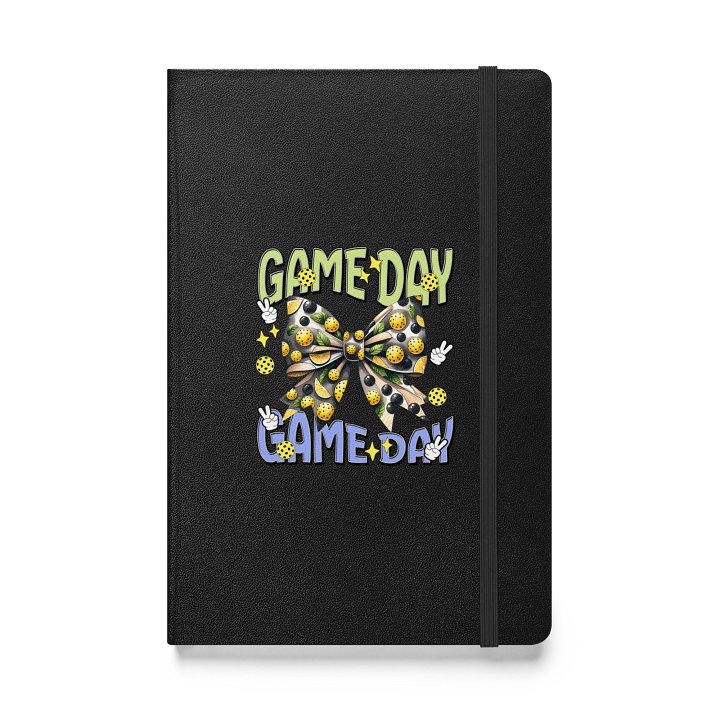 Game Day Bow Pickleball Hardcover Journal product image (1)