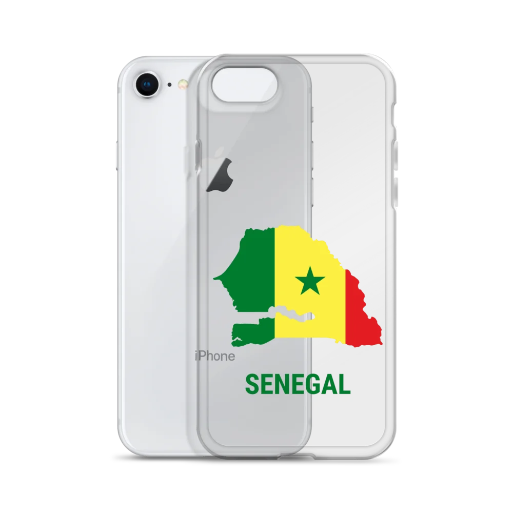 Senegal 2026 World Cup Flag iPhone Tough Case - Senegal Soccer Phone Cover - Dual Layer Protective Case product image (2)