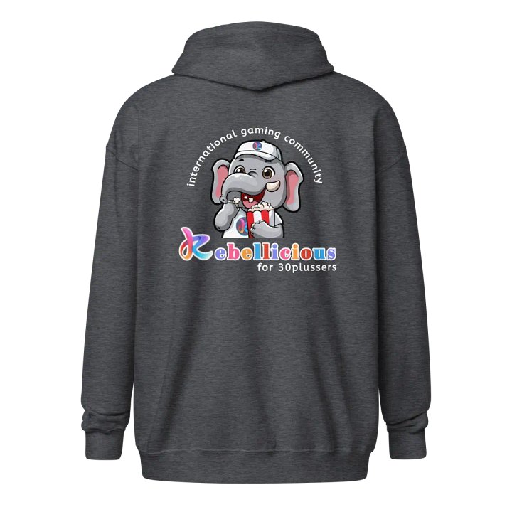 Rebellicious Popcorn Zip Hoodie product image (8)